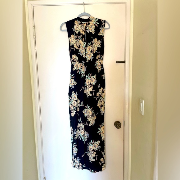 ASTR the label black multi-floral dress, NWT, size S - Picture 3 of 12